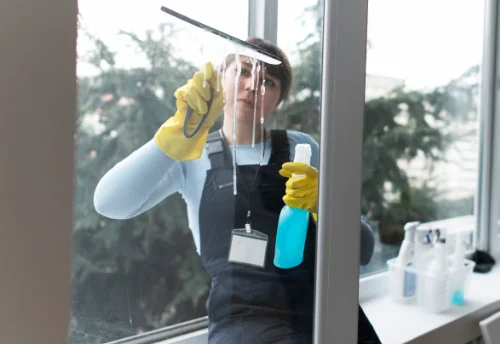 Nettoyage de vitres intérieures et extérieures à Ourches